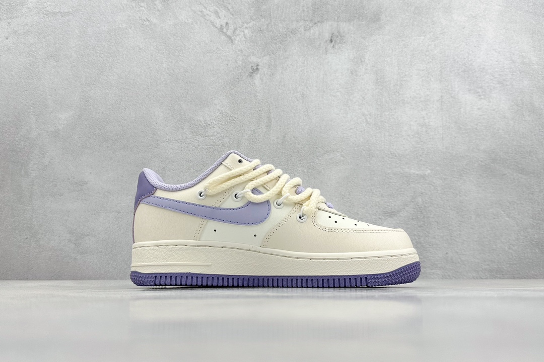 260 Nike Air Force 1 Low”Milk White/Blue”空军一号低帮休闲运动滑板板鞋  BD7701-022