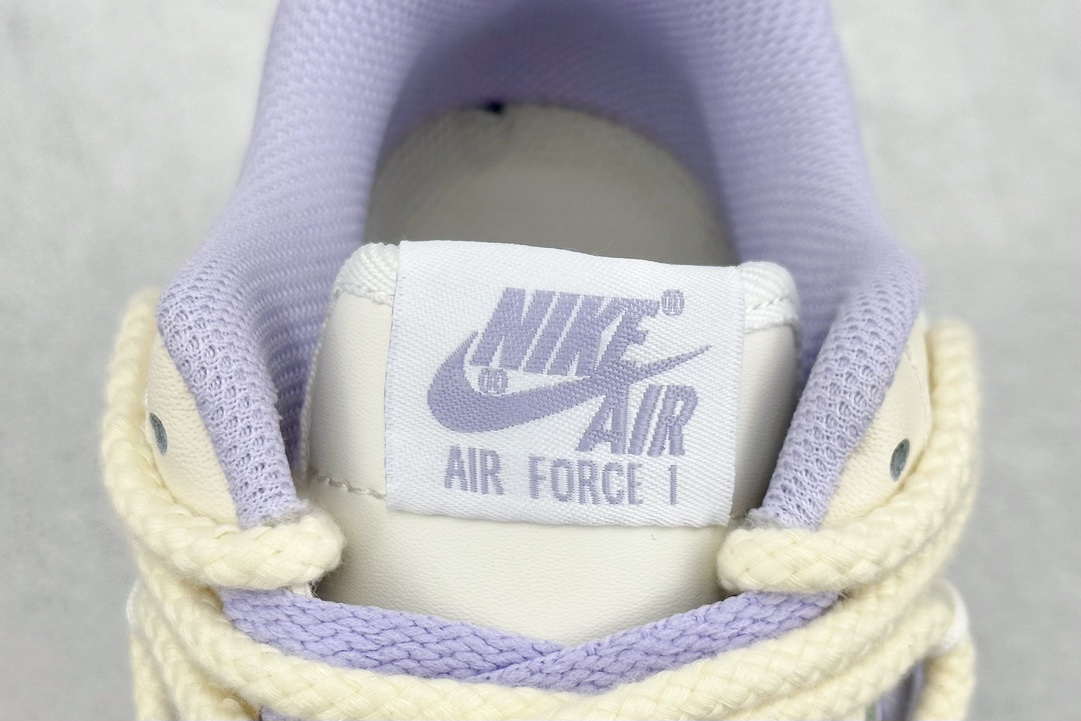 260 Nike Air Force 1 Low”Milk White/Blue”空军一号低帮休闲运动滑板板鞋  BD7701-022