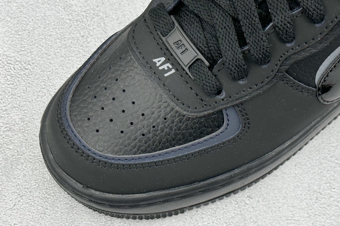 200 Nike Air Force 1 Low 07 Shadow 马卡龙 ”Triple Black” 黑武士 FB7582-001