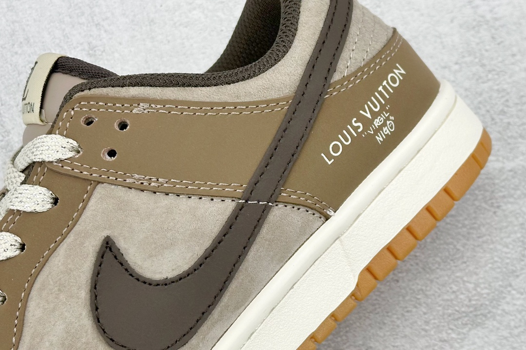 300 Nk SB Dunk Low LV联名-猪八棕 周年高端定制 低帮休闲板鞋 JH8036-913