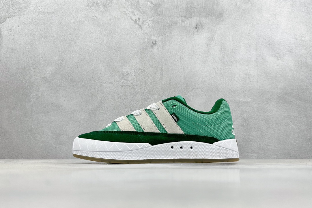 170  XL版 Adidas Adimatic Low 马蒂奇系列低帮 复古鲨鱼面包鞋运动休闲滑板板鞋  HQ6908