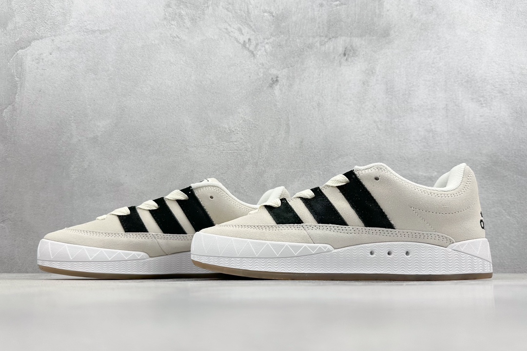 170  XL版 Adidas Adimatic Low 马蒂奇系列低帮 复古鲨鱼面包鞋运动休闲滑板板鞋  IE2226