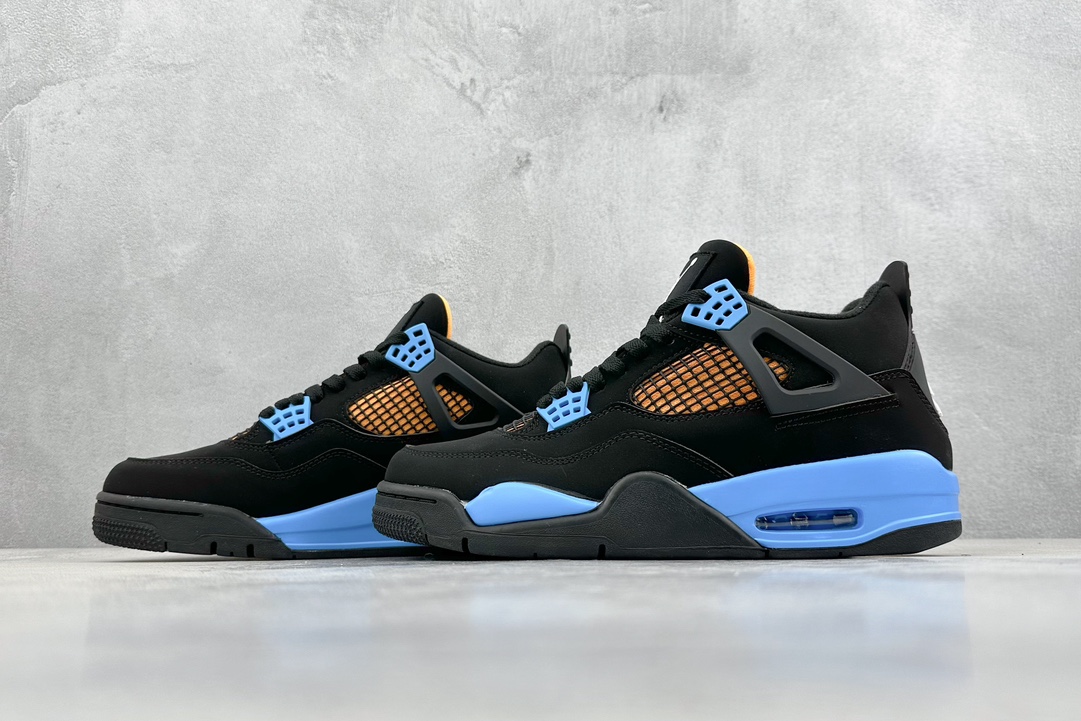 240 TNT Air Jordan 4 Retro ”Frozen Moments”乔丹4代黑蓝 AQ9129-003