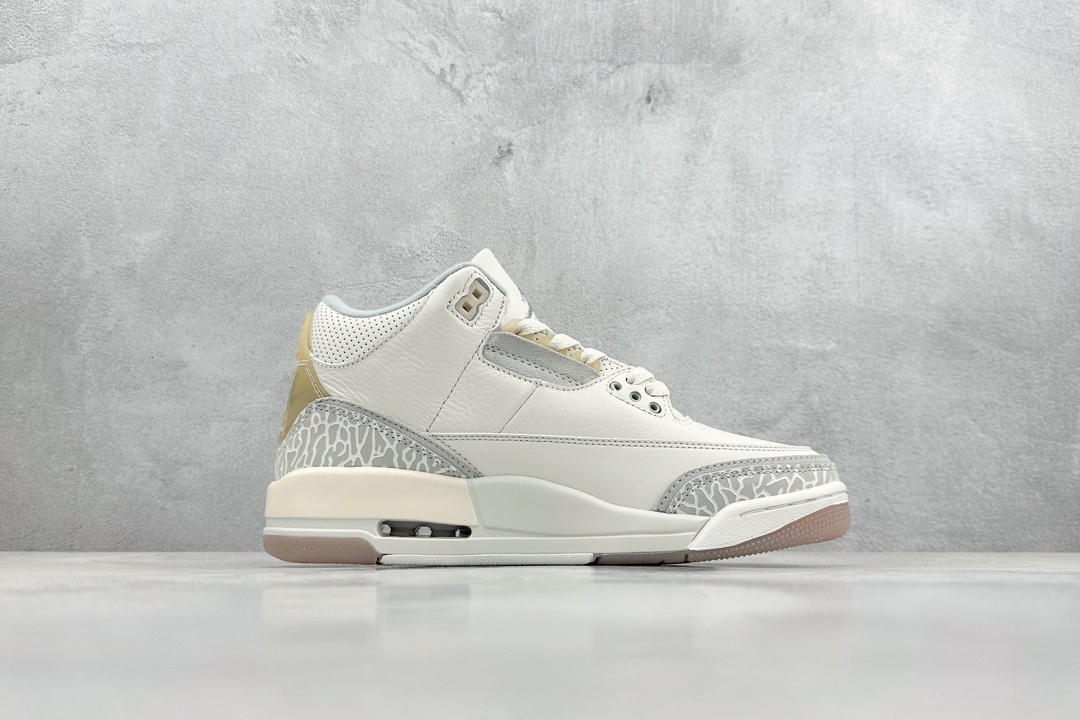 280 Hg版 Air Jordan AJ3 Craft ”Ivory” 象牙白 FJ9479-100