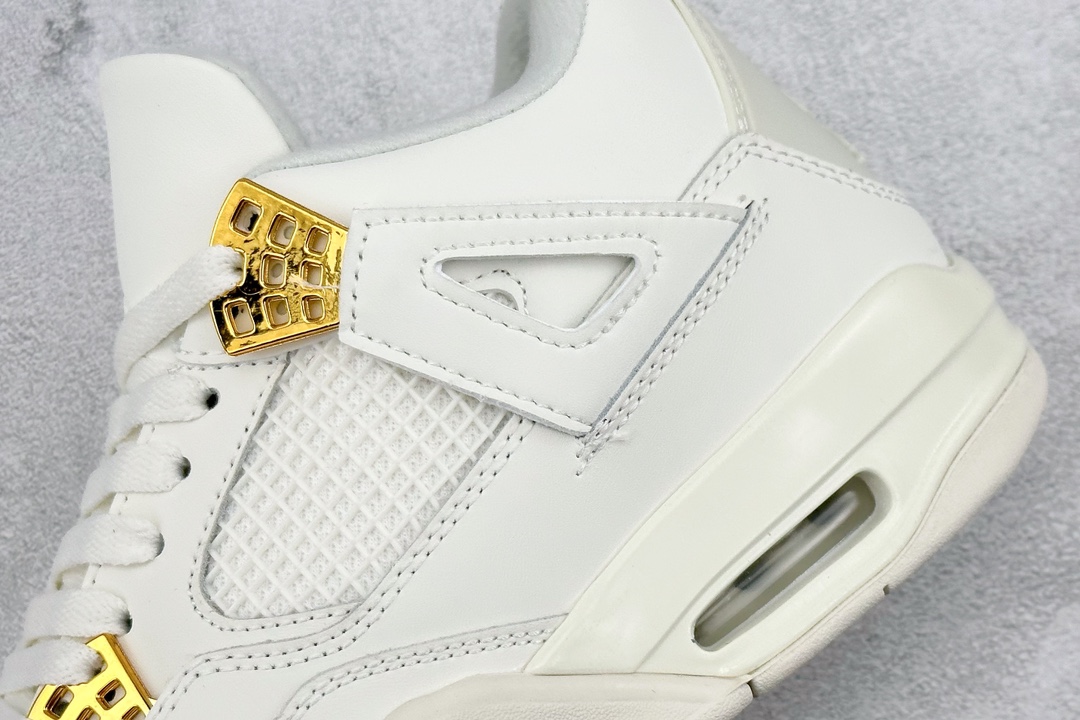 200 Air Jordan 4 Retro Wnns ”Vivid Sulfur” 米白金  AQ9129-170