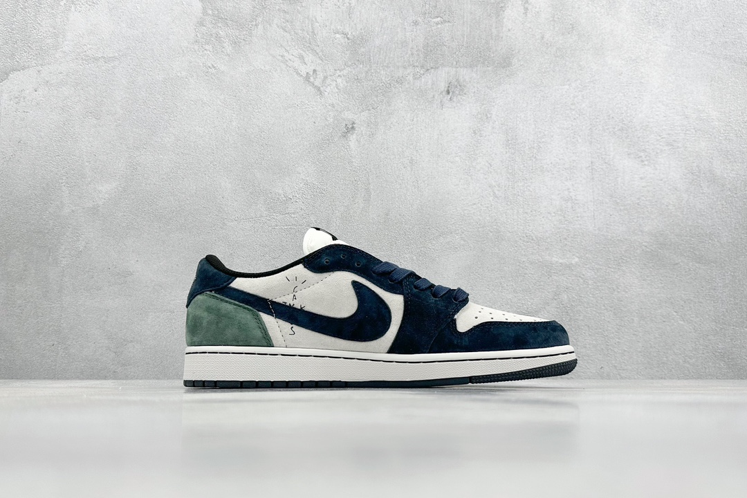 220 Fragment x Travis Scott x Air Jordan 1 Low 三方联名倒钩 DM7866-819