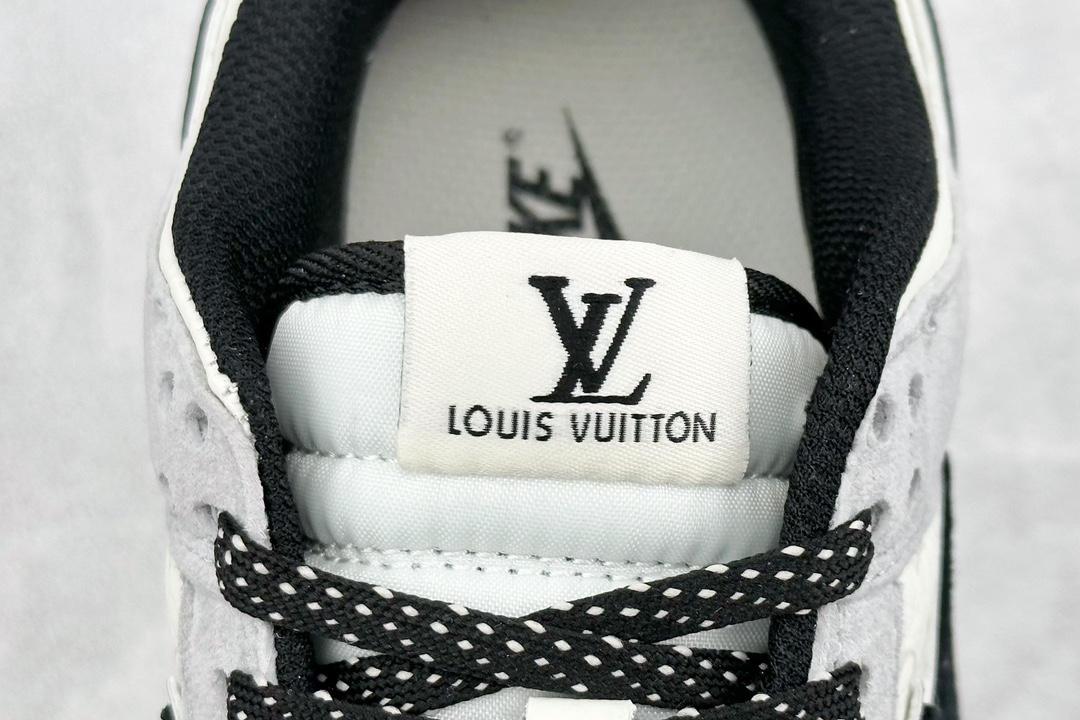 280 Nike SB Dunk Low x Louis Vuitton 米白灰冠军 CR8033-501