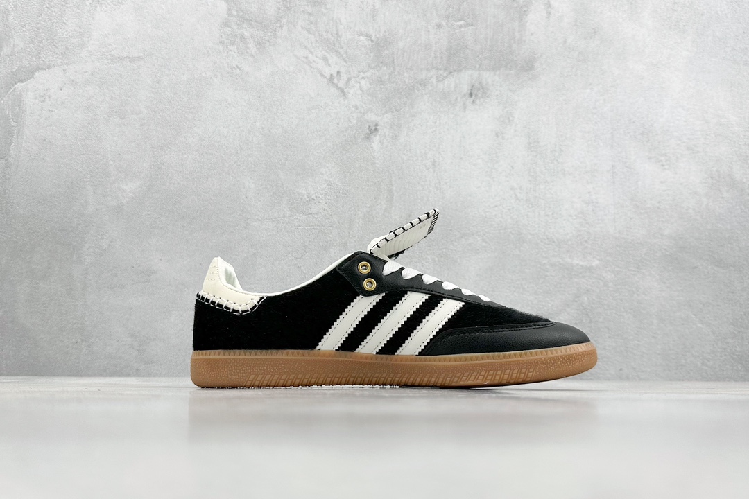 150  PF版 Wales Bonner x Adidas Originals Samba Pony Tonal 三叶草桑巴德训鞋 IE0580