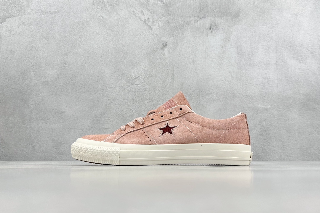 160  Converse One Star Pro 粉色 匡威官方木村复古休闲滑板鞋    A04156C