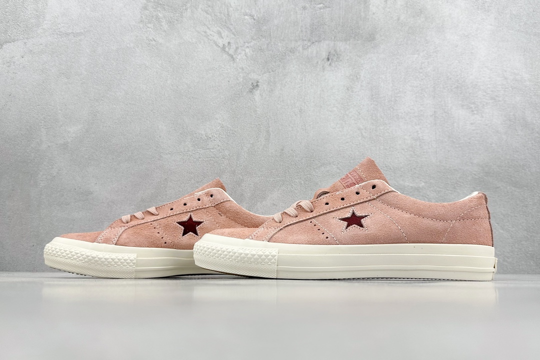 160  Converse One Star Pro 粉色 匡威官方木村复古休闲滑板鞋    A04156C