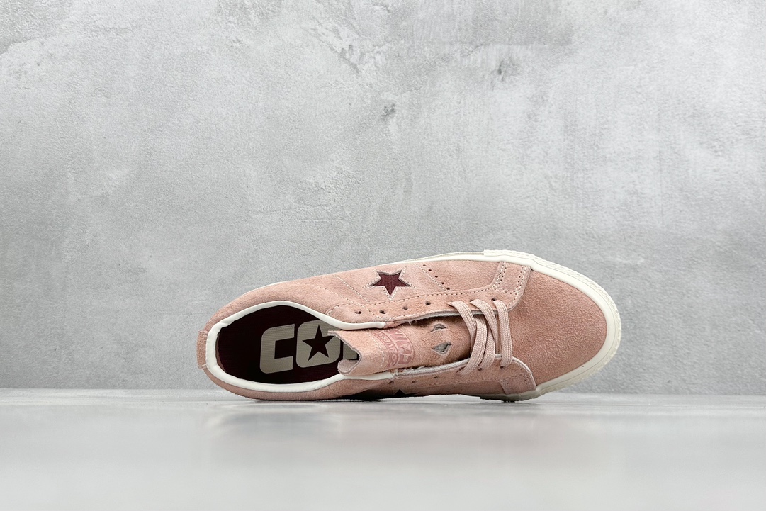 160  Converse One Star Pro 粉色 匡威官方木村复古休闲滑板鞋    A04156C