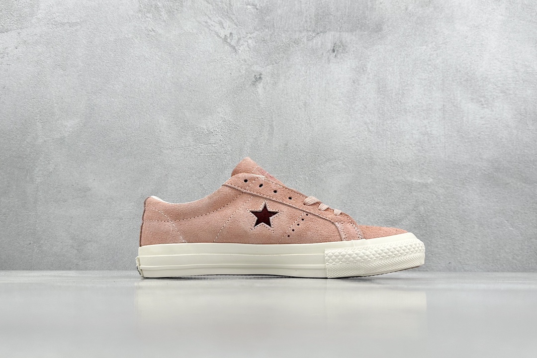 160  Converse One Star Pro 粉色 匡威官方木村复古休闲滑板鞋    A04156C