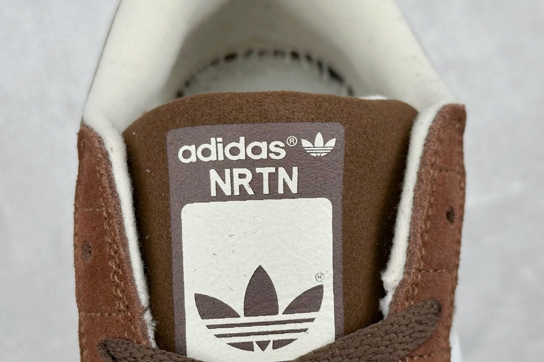 160  Adidas NRTN 三叶草休闲板鞋 神经秩系列低帮复古面包鞋  IF8806