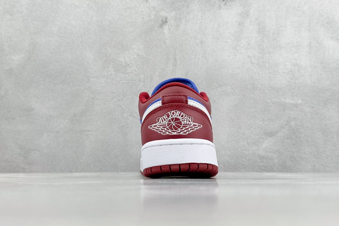 200 Air Jordan AJ1 Low 低帮系列 蓝红拼接 DC0774-604