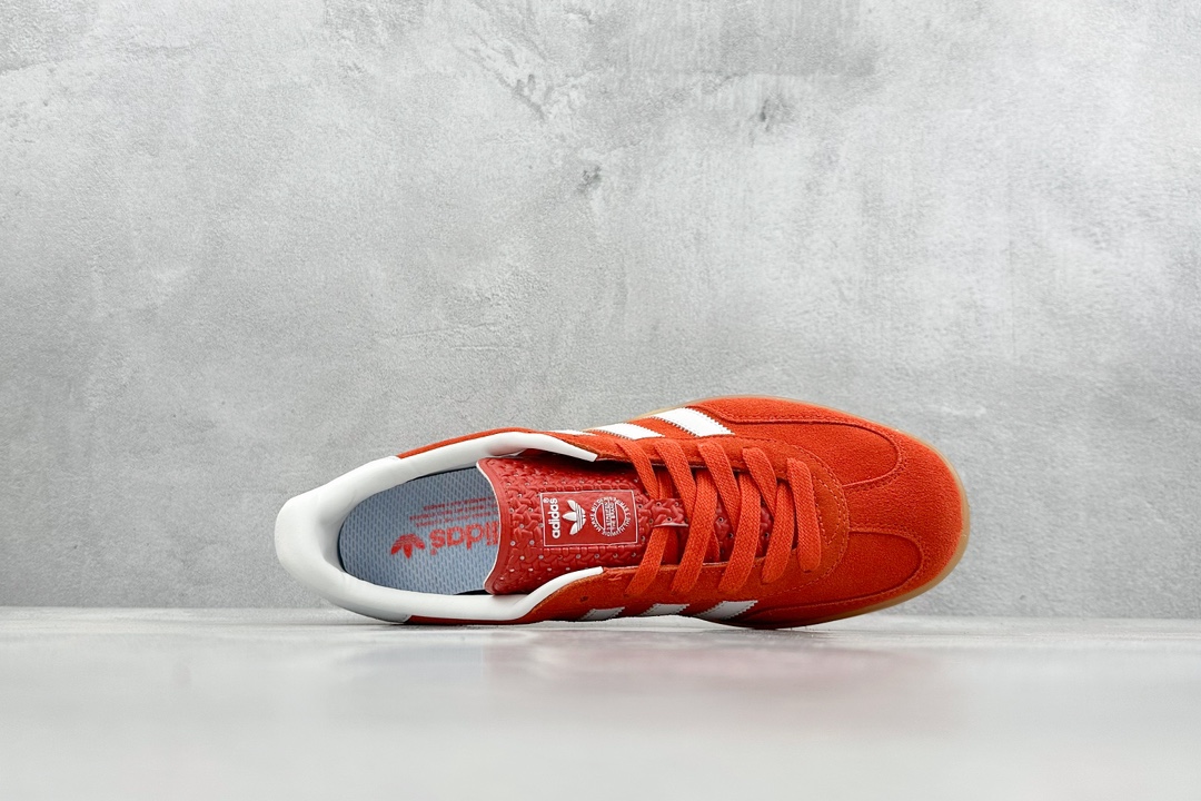 170  FS版 adidas originals Gazelle Indoor 桔红  HQ8718