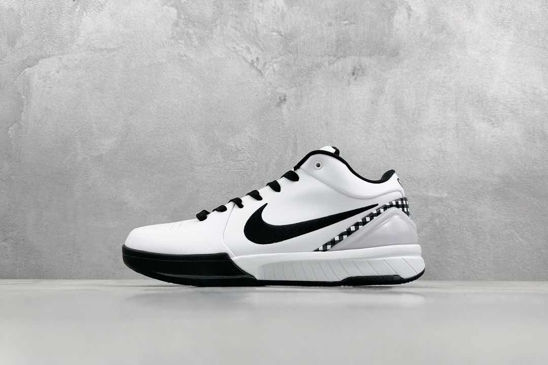 420 OG纯原 NK ZOOM KOBE 4 Protro 白黑  FJ9363-100