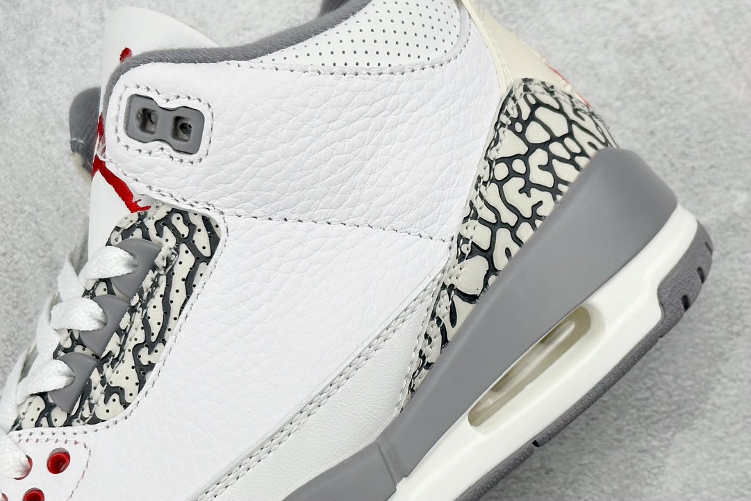 220 5A Air Jordan AJ3 Retro 白灰 CT8532-106