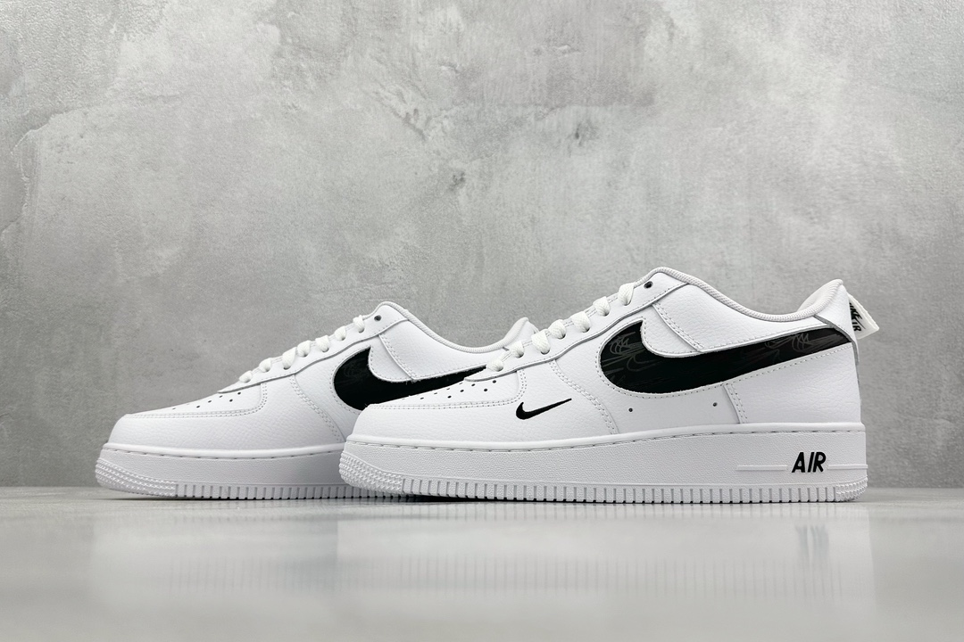 200 Nike Air Force 1 Low 07 白黑 FV1320-100