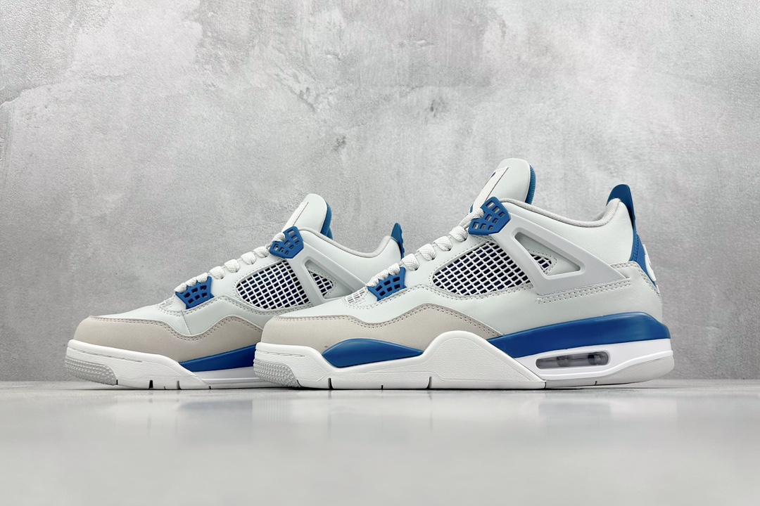 200 Air Jordan 4 ”Military Blue” 2024复刻白蓝 FV5029-141