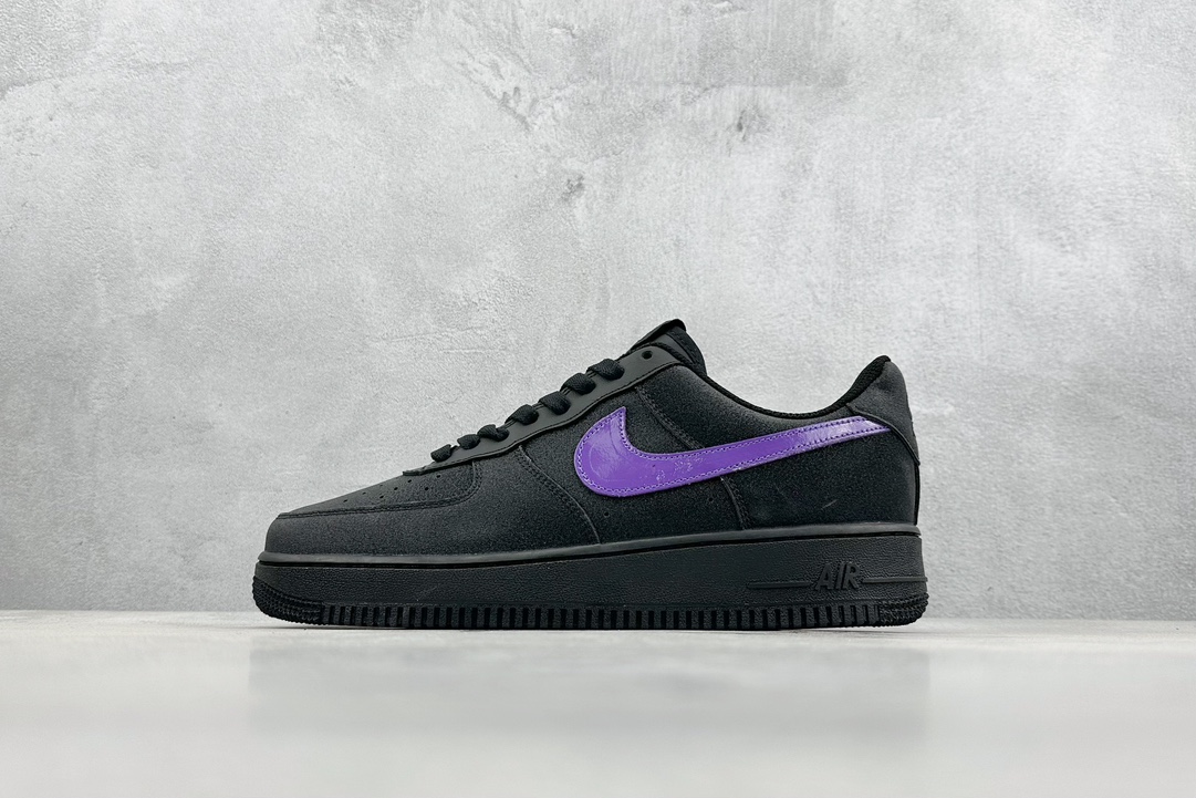 260 Nike Air Force 1 Low 07 黑闪紫 CW2288-014