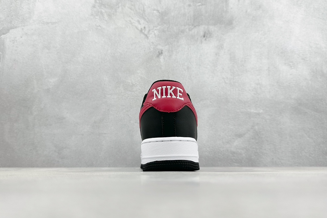 200 Nike Air Force 1 Low 07 黑白红 FZ4351-001