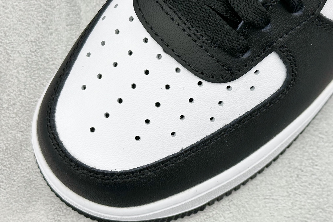 200 Nike Air Force 1 Low 07 黑白红 FZ4351-001