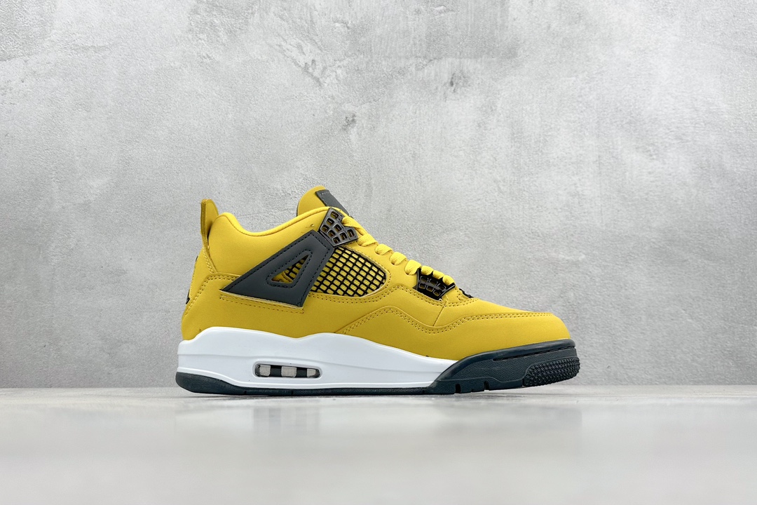 220 TNT Air Jordan 4 Retro“Tour Yellow” 黑黄电母  CT8527-700