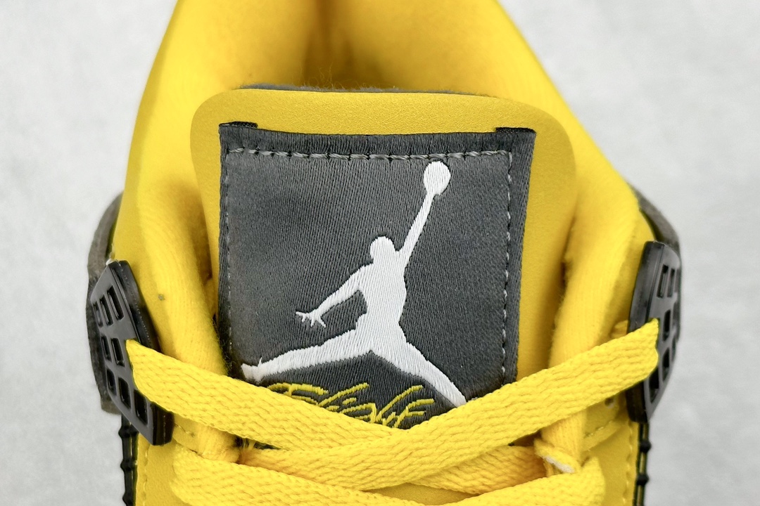 220 TNT Air Jordan 4 Retro“Tour Yellow” 黑黄电母  CT8527-700