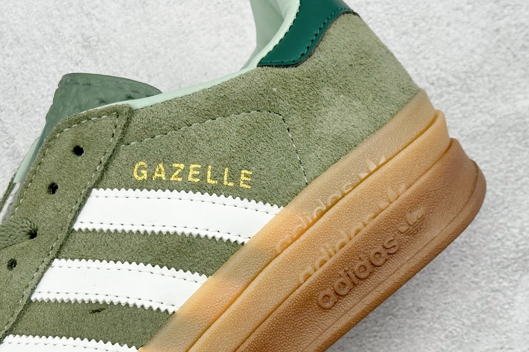 130  AD Originals Gazelle Bold 三层厚底休闲防滑耐磨低帮板鞋 ID6998