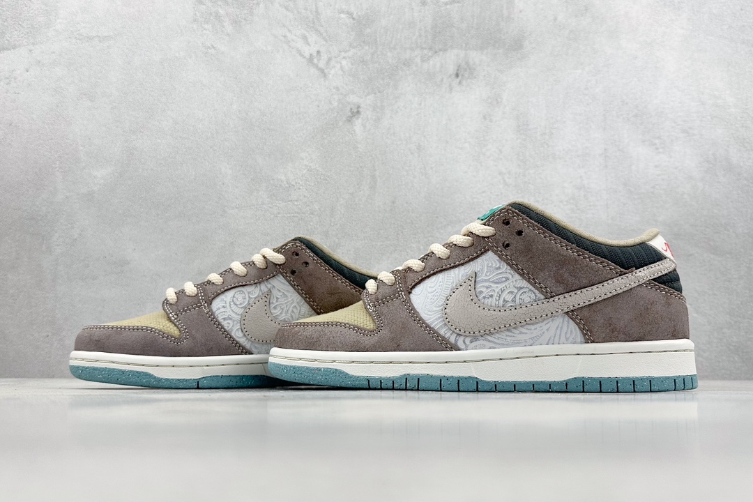 220 Nk SB Dunk Low ”Big Money Savings” 浮雕元素 棕灰 SB低帮休闲板鞋 FZ3129-200