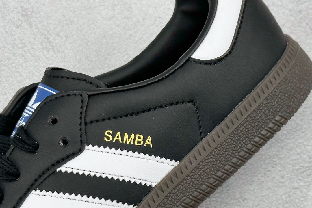 140  神版 Adidas  Samba Vegan 桑巴舞系列绅士板鞋 B75807