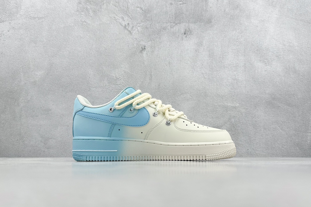 260 Nike Air Force 1 Low 07 渐变 喷绘 黄蓝 DX2340-002