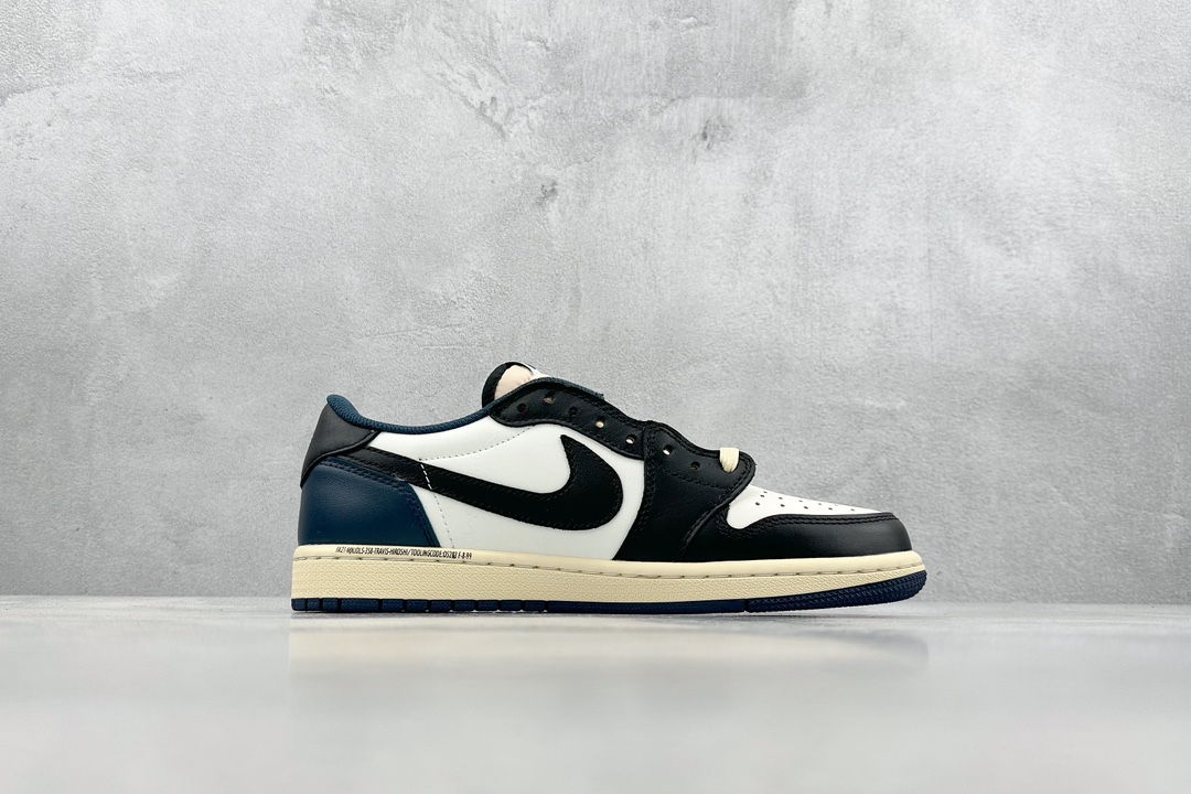 260 F版 Travis Scott x Fragment x Air Jordan 1 Low TS联名倒钩低帮  DM7866-400