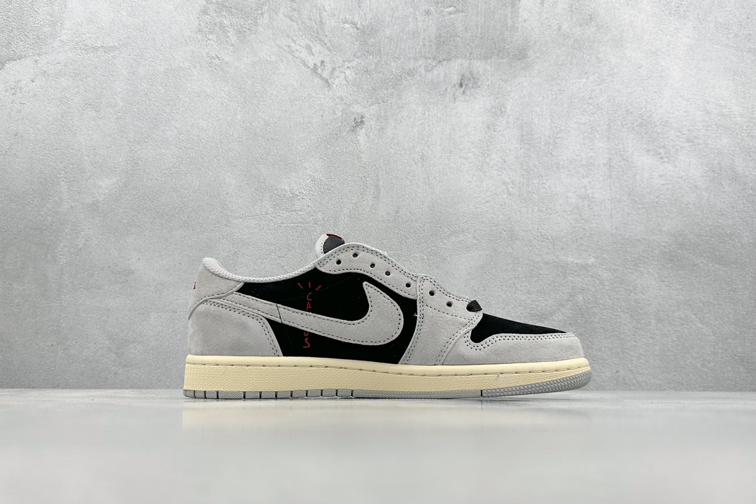 260 F版 Travis Scott x Fragment x Air Jordan 1 Low TS联名倒钩低帮  DM7866-010