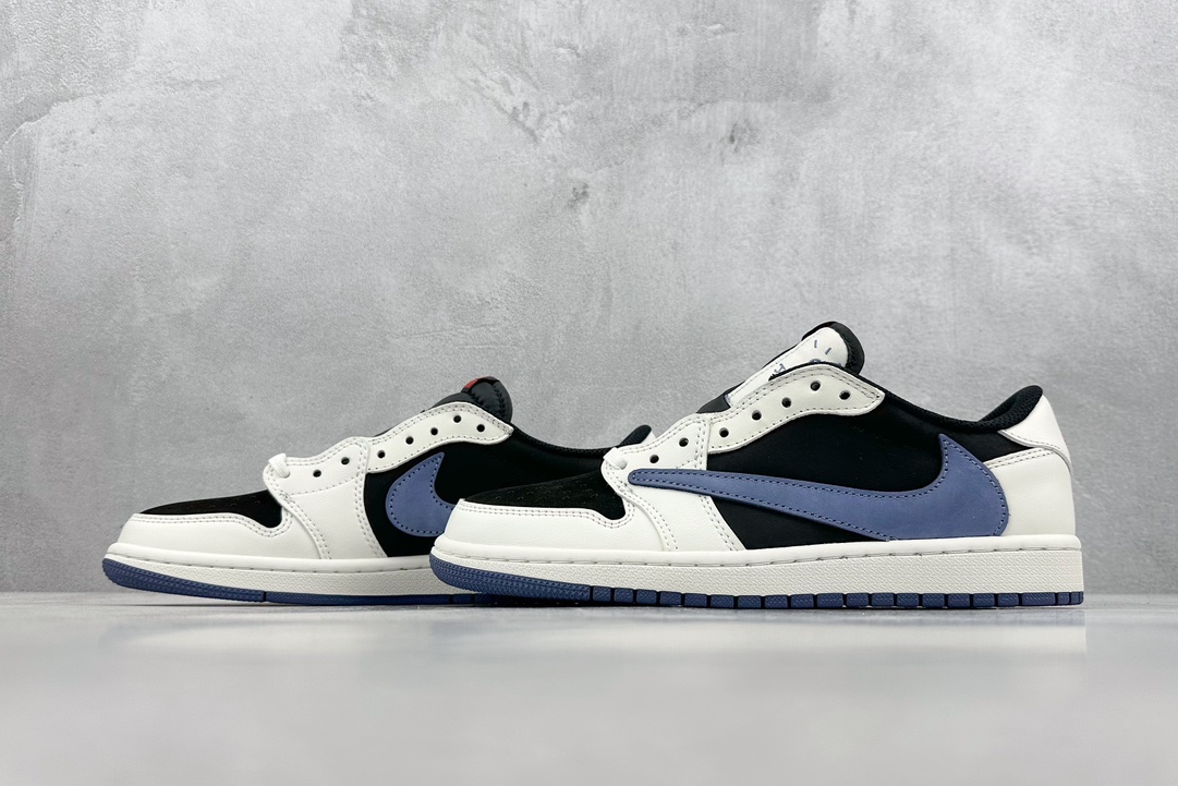 260 F版 Travis Scott x Fragment x Air Jordan 1 Low TS联名倒钩低帮 DM7866-040