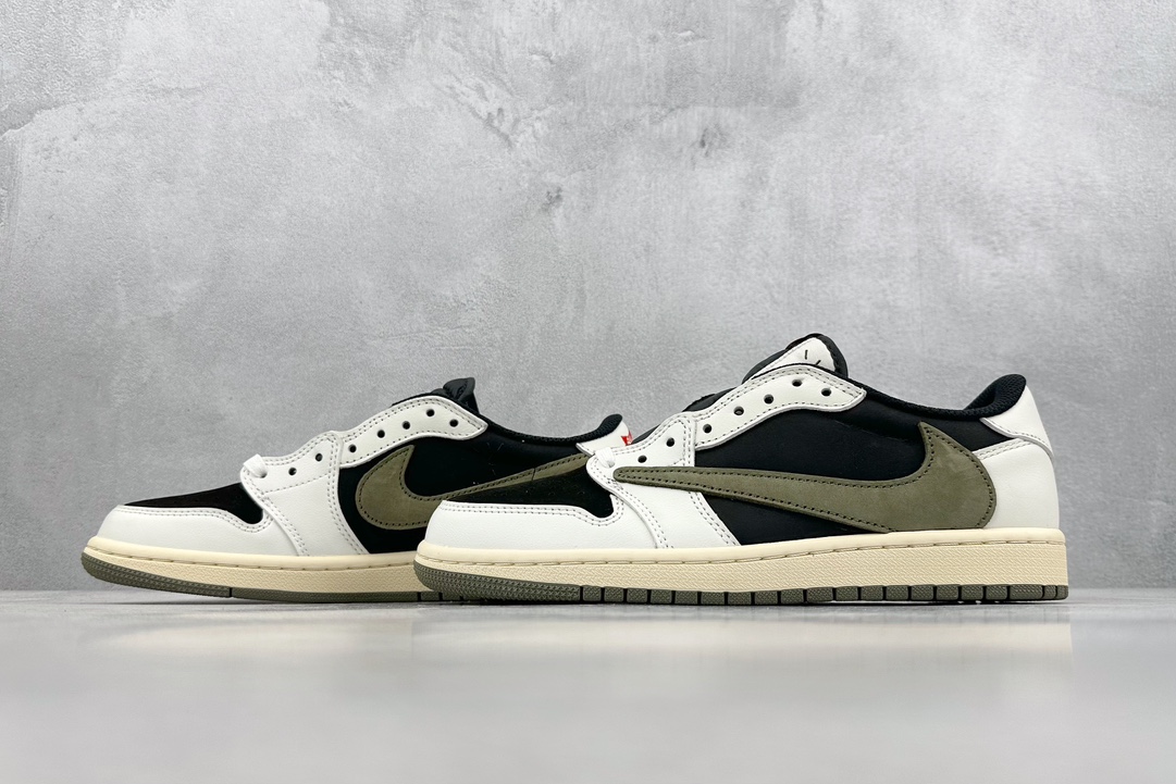 F version Travis Scott x Fragment x Air Jordan 1 Low TS joint inverted hook low-top DZ4137-106