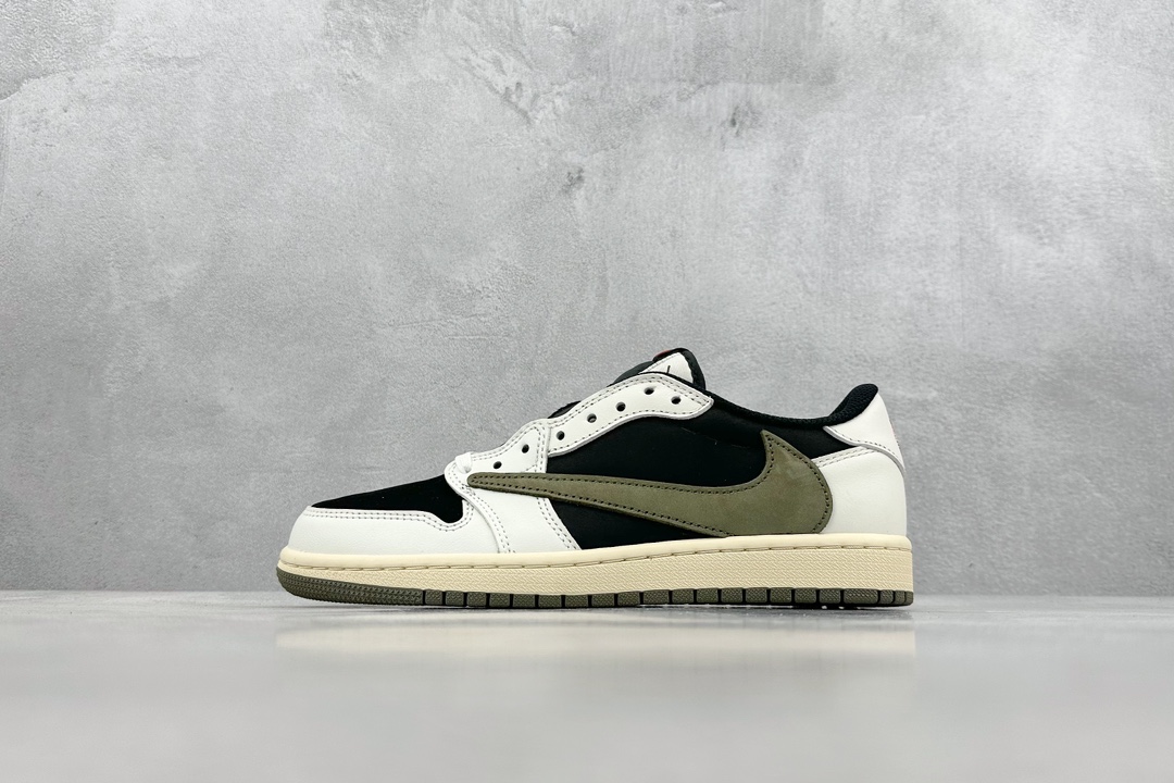 260 F版 Travis Scott x Fragment x Air Jordan 1 Low TS联名倒钩低帮 DZ4137-106