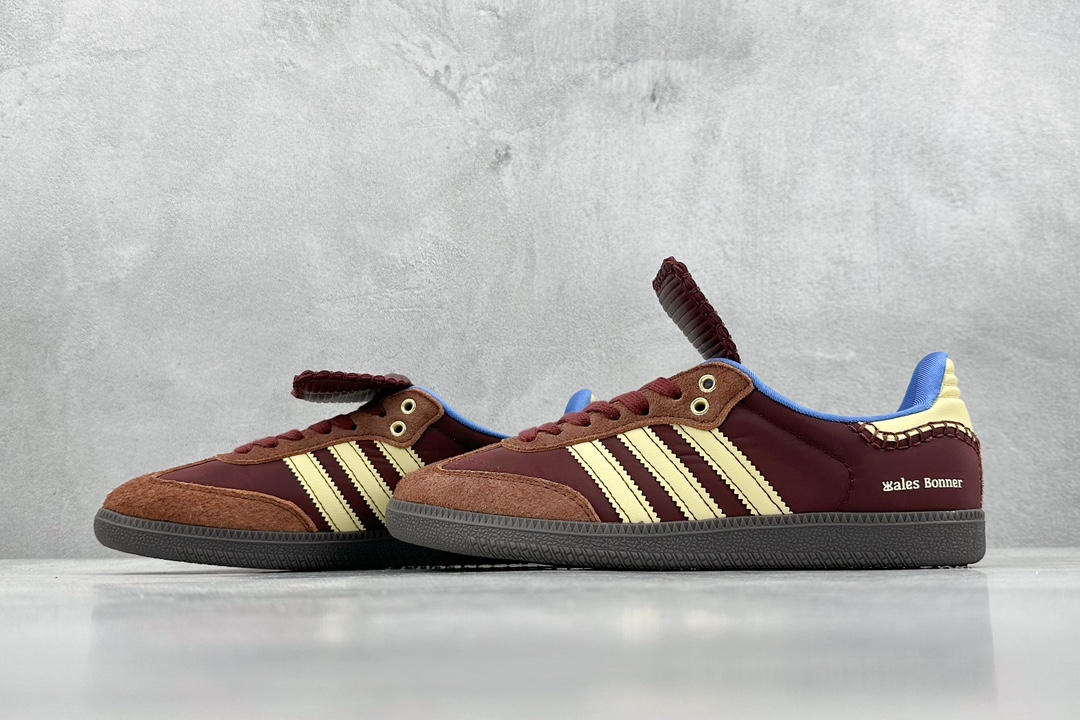 180  YH升级版 Adidas Originals Street Samba 长鞋舌 ”Savannah”桑巴舞街头系列德训运动板鞋 IE0579