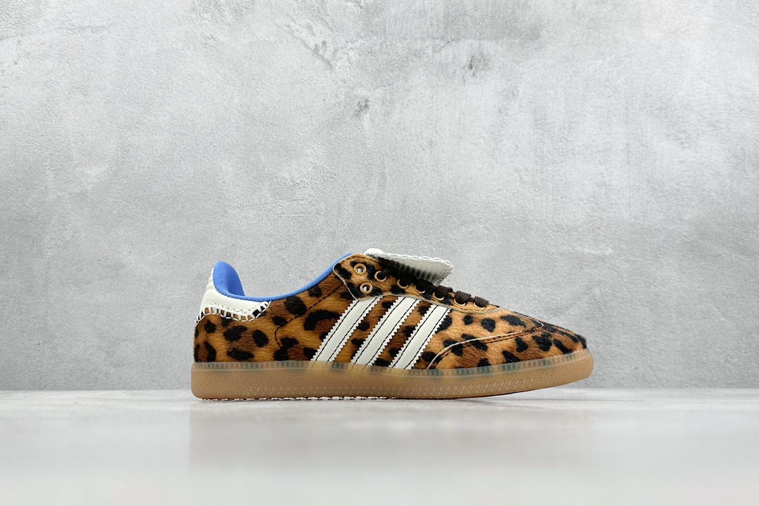 180  YH升级版 Adidas Originals Street Samba 长鞋舌 ”Savannah”桑巴舞街头系列德训运动板鞋 IE0578