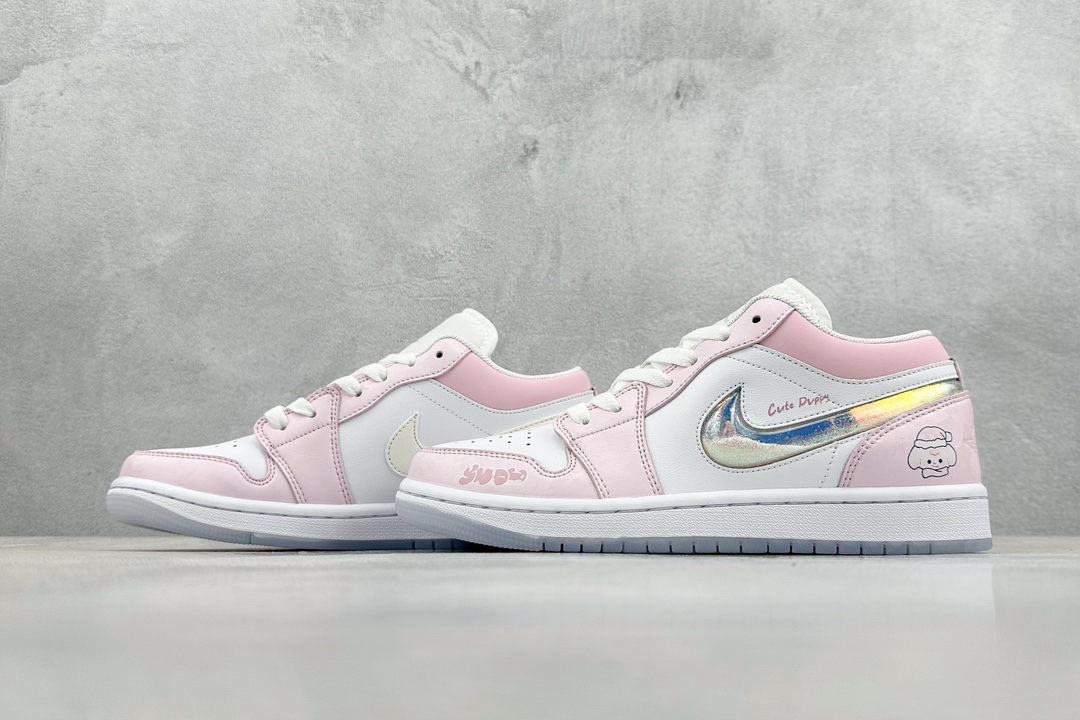 200 K版 Air Jordan 1 Retro Low 蜜莓圣兔  FQ9112-100