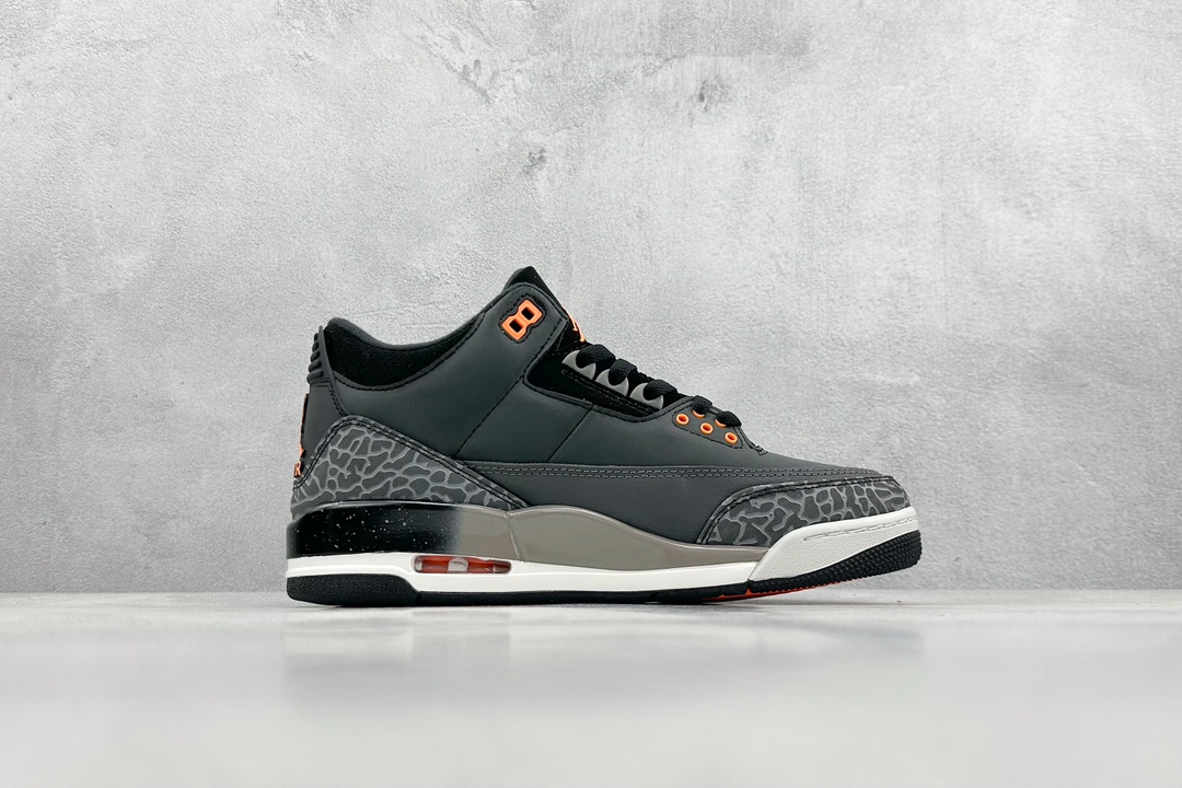 240 TNT Air Jordan 3 Retro ”Fear”恐惧灰黑配色 CT8532-080