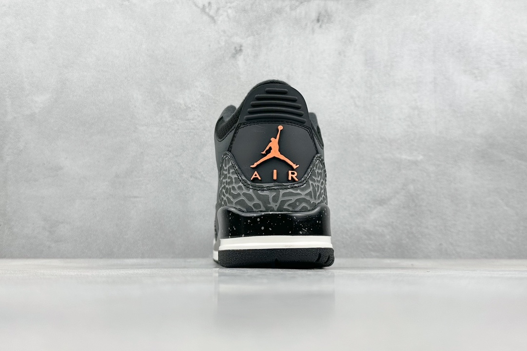 240 TNT Air Jordan 3 Retro ”Fear”恐惧灰黑配色 CT8532-080