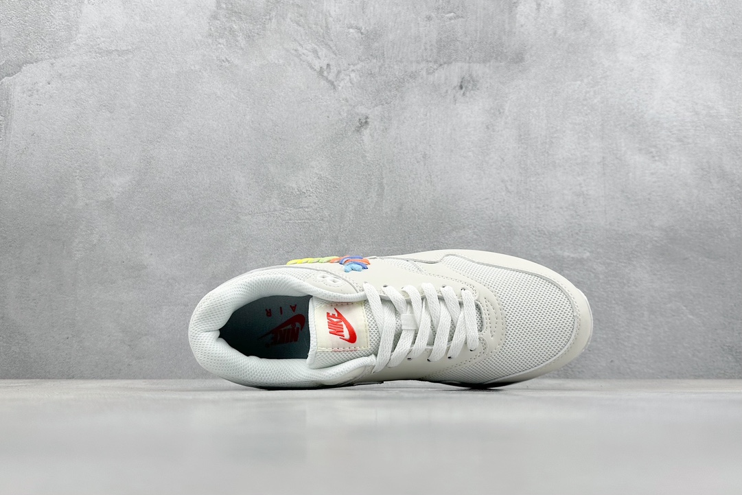 220 Nike Air Max 1 复刻编织彩 纯原版本 复古休闲跑步鞋 FN4782-100