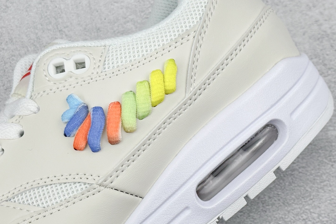 220 Nike Air Max 1 复刻编织彩 纯原版本 复古休闲跑步鞋 FN4782-100