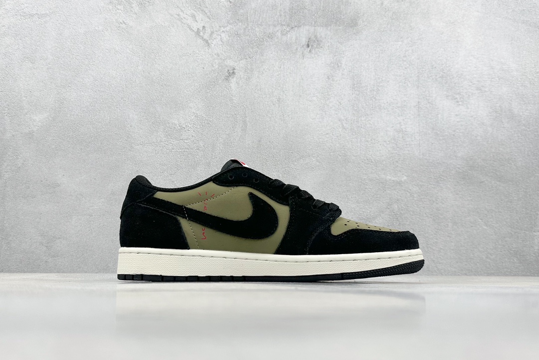 220 Fragment x Travis Scott x Air Jordan 1 Low 三方联名倒钩 DM7866-200