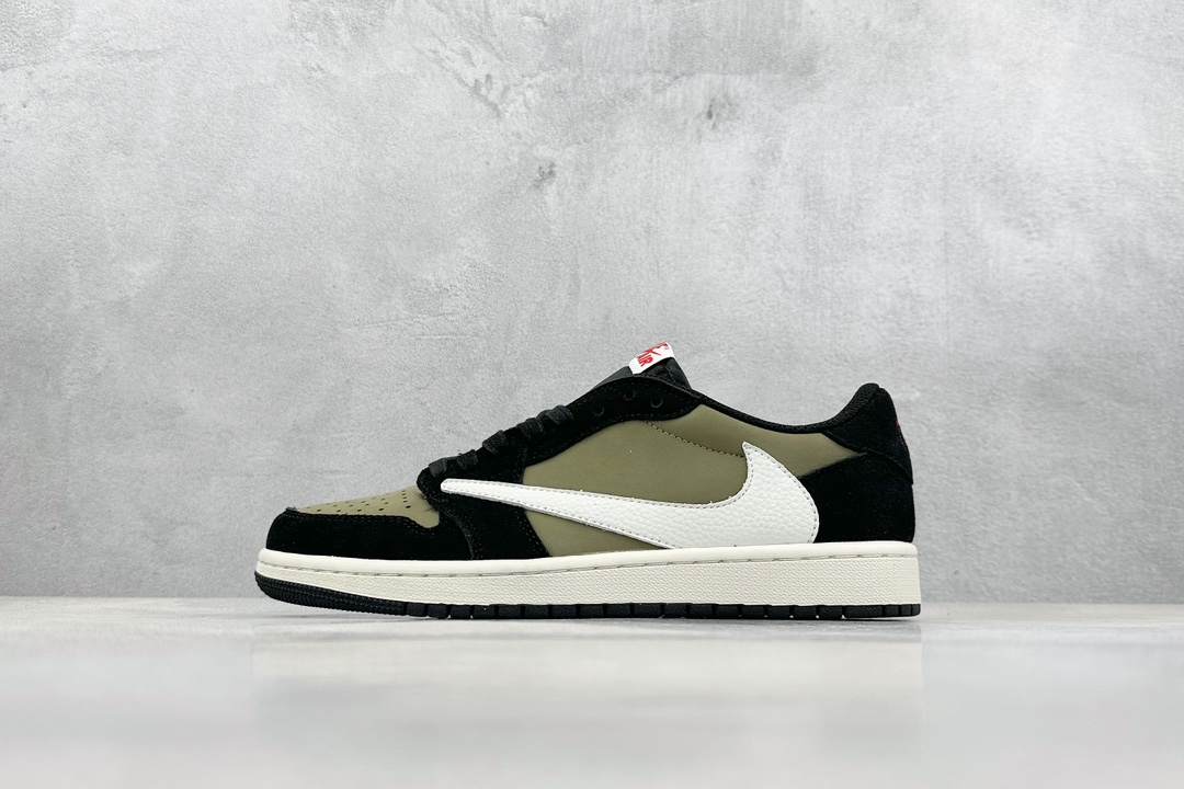 220 Fragment x Travis Scott x Air Jordan 1 Low 三方联名倒钩 DM7866-200