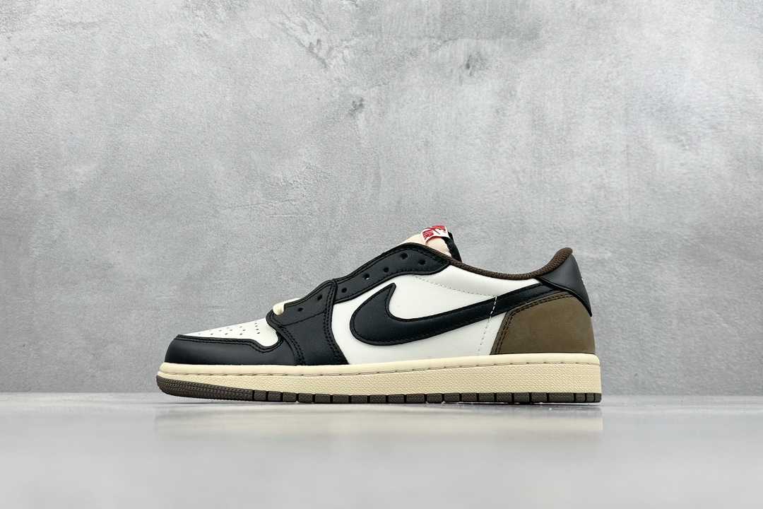 260 F版 Travis Scott x Fragment x Air Jordan 1 Low TS联名倒钩低帮  CQ4277-105