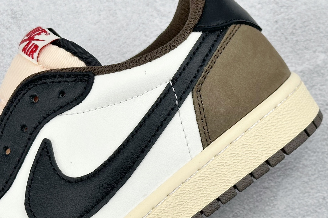 260 F版 Travis Scott x Fragment x Air Jordan 1 Low TS联名倒钩低帮  CQ4277-105