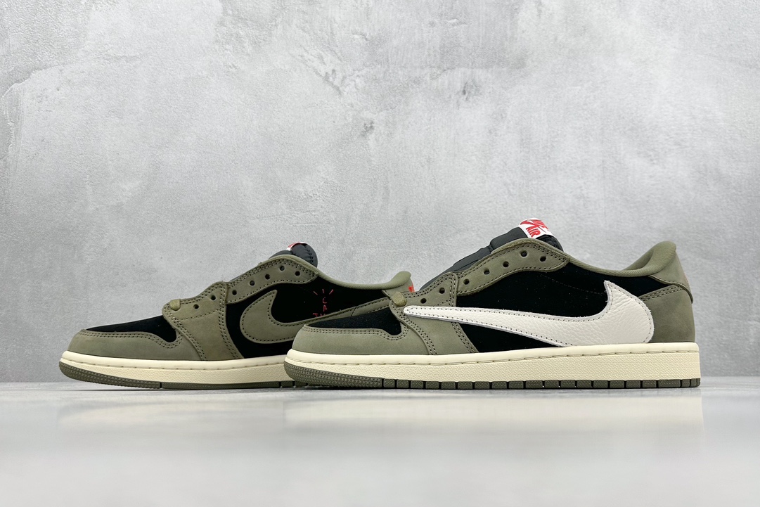 260 F版 Travis Scott x Fragment x Air Jordan 1 Low TS联名倒钩低帮  DM7866-002