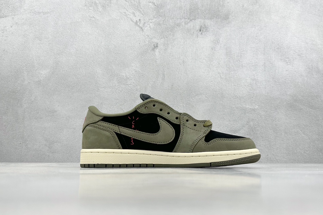 260 F版 Travis Scott x Fragment x Air Jordan 1 Low TS联名倒钩低帮  DM7866-002